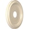 Ekena Millwork Traditional PVC Medallion (Canopies up to 9 1/2"), 16"OD x 3 1/2"ID x 1 3/8"P, Metallic Mist CMP16TREPE - alternate 4